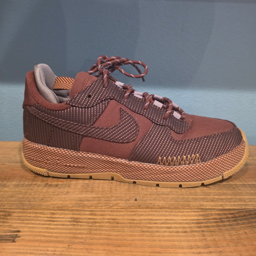 Nike Womens Air Force 1 Low Wild Dark Pony Sneakers FB2348-200 Size 9 - Picture 8 of 10